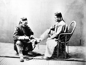 ストリートコーンカッター、1875年頃